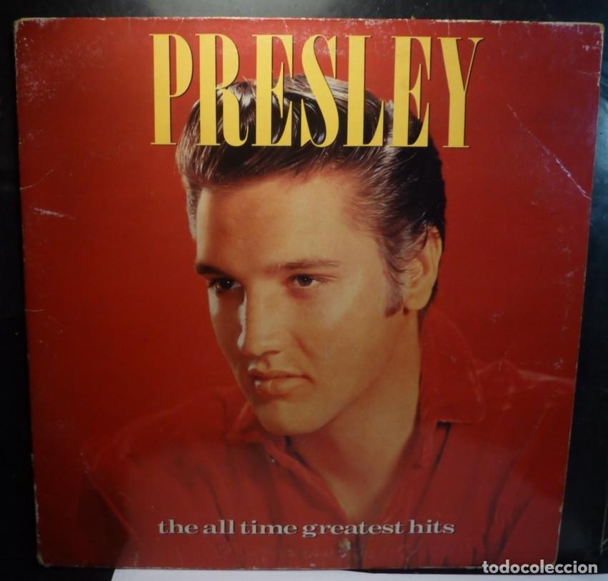 Discos de vinilo: ELVIS PRESLEY // THE ALL TIME GREATEST HITS //PORTADA DOBLE//DOS DISCOS//1988 // LP