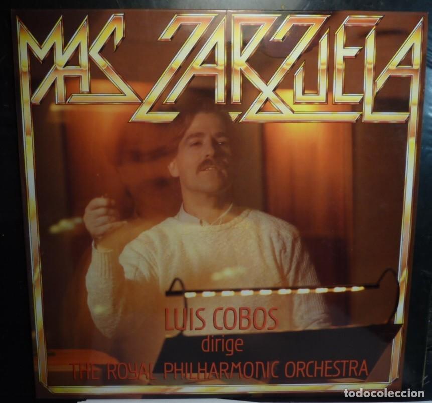Discos de vinilo: LUIS COBOS // MAS ZARZUELA // 1988 // LP