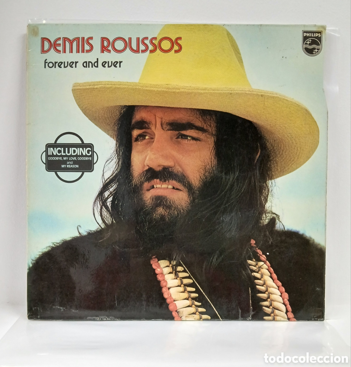 Discos de vinilo: DEMIS ROUSSOS &rdquo;FOREVER AND EVER&rdquo; LP. ORIG. GERMAMY. 1973