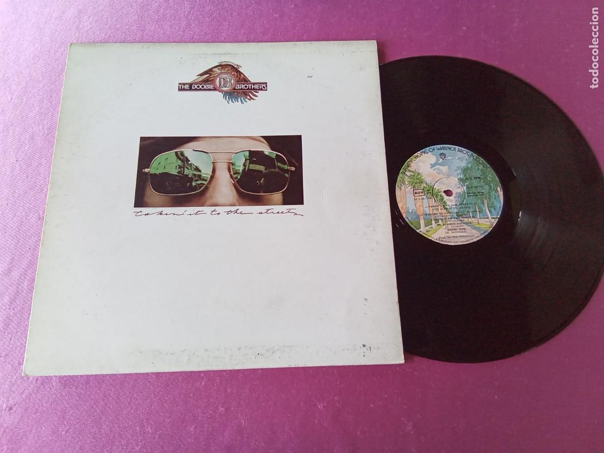 Discos de vinilo: THE DOOBIE BROTHERS TAKIN IT TO THE STREET 1976 LP L31 3