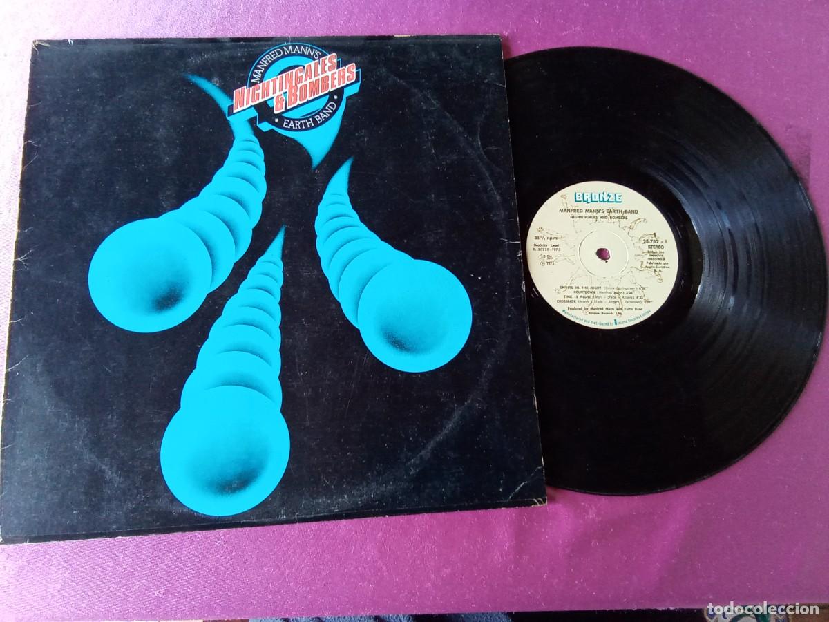 Discos de vinilo: NIGHTNGALES AND BOMBERS MANFRED MANN EARTH BAND 1975 LP L31 3
