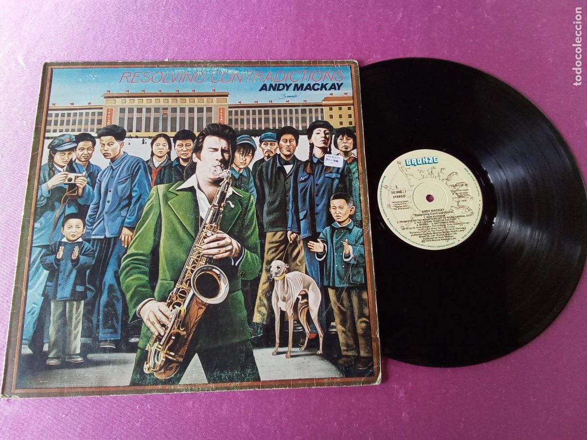 Discos de vinilo: ANDY MACKAY RESOLVING CONTRADICTIONS 1978 LP L31 3