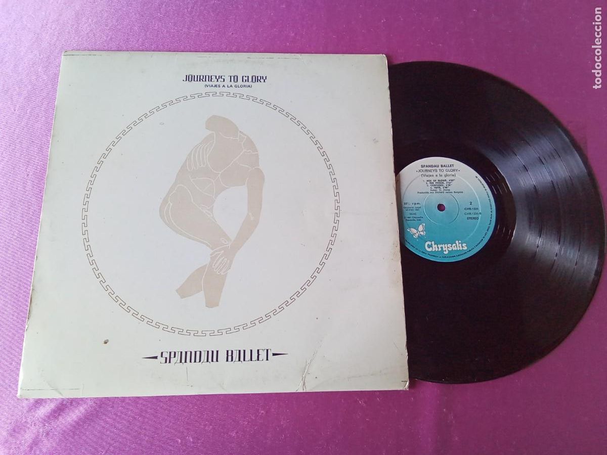 Discos de vinilo: JOURNEYS TH GLORY VIAJES A LA GLORIA SPANDAU BALLET 1981 LP L31 3