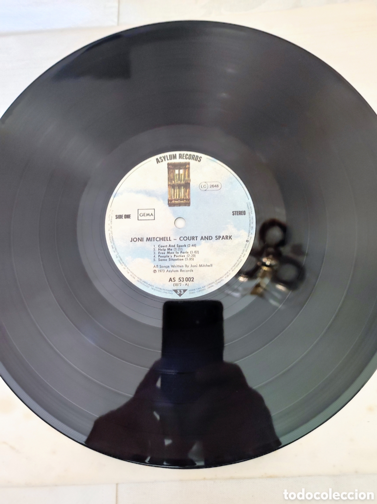 Discos de vinilo: JONI MITCHELL - COURT AND SPARK - Foto 4