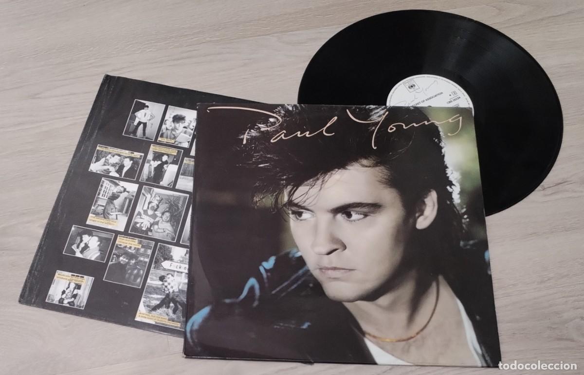 Discos de vinilo: PAUL YOUNG - THE SECRET OF ASSOCIATION ...LP DE CBS - 1985 - CON LETRAS ..ESPA&Ntilde;OL