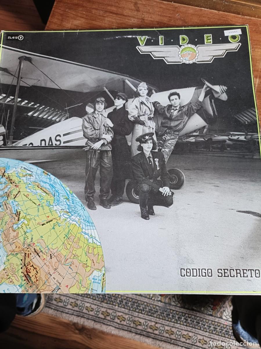 Discos de vinilo: VIDEO - CODIGO SECRETO - LP + LETRAS VINILO - ZAFIRO SERDISCO 1984
