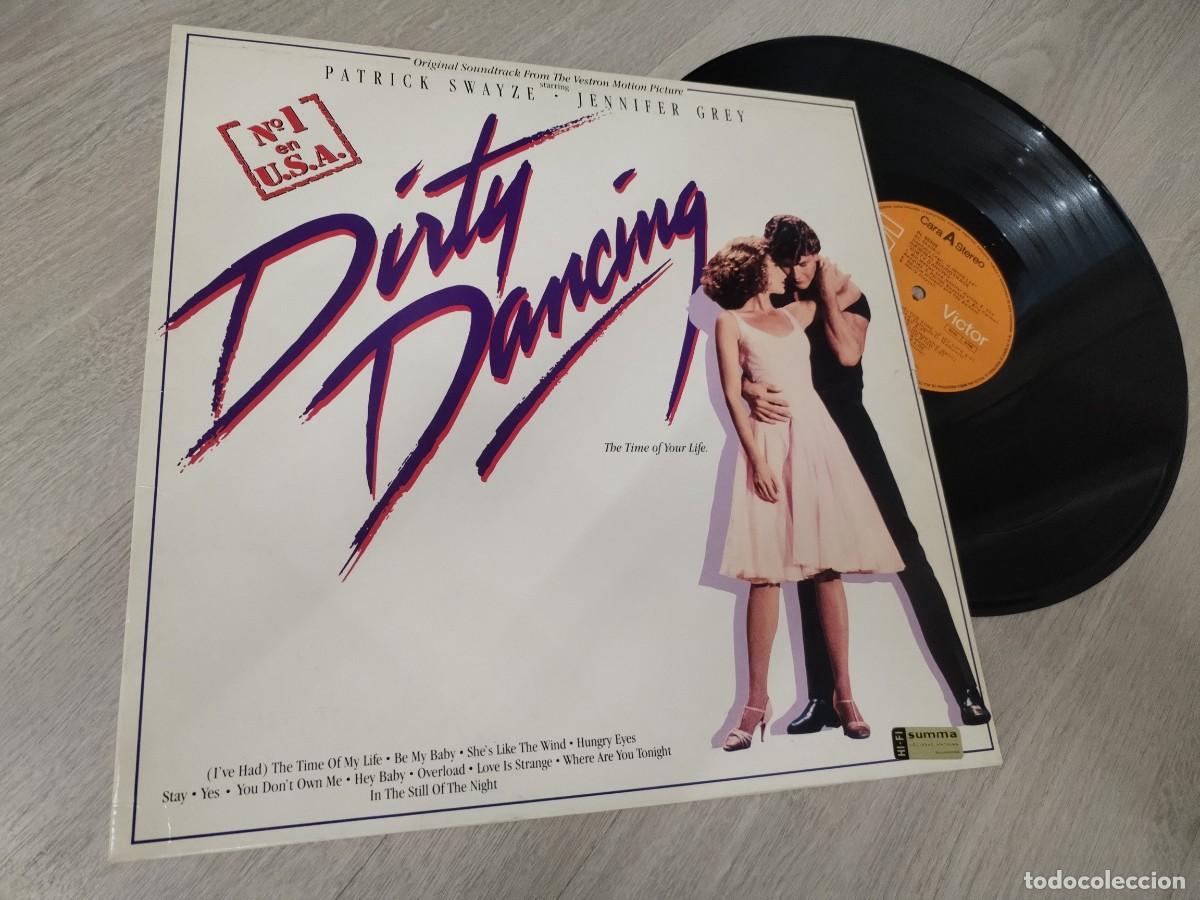 Discos de vinilo: DIRTY DANCING - BANDA SONORA ORIGINAL ..LP DE RCA - 1987 ..1&ordf; ED. ESPA&Ntilde;OLA - 12 TEMAS - BUEN ESTADO