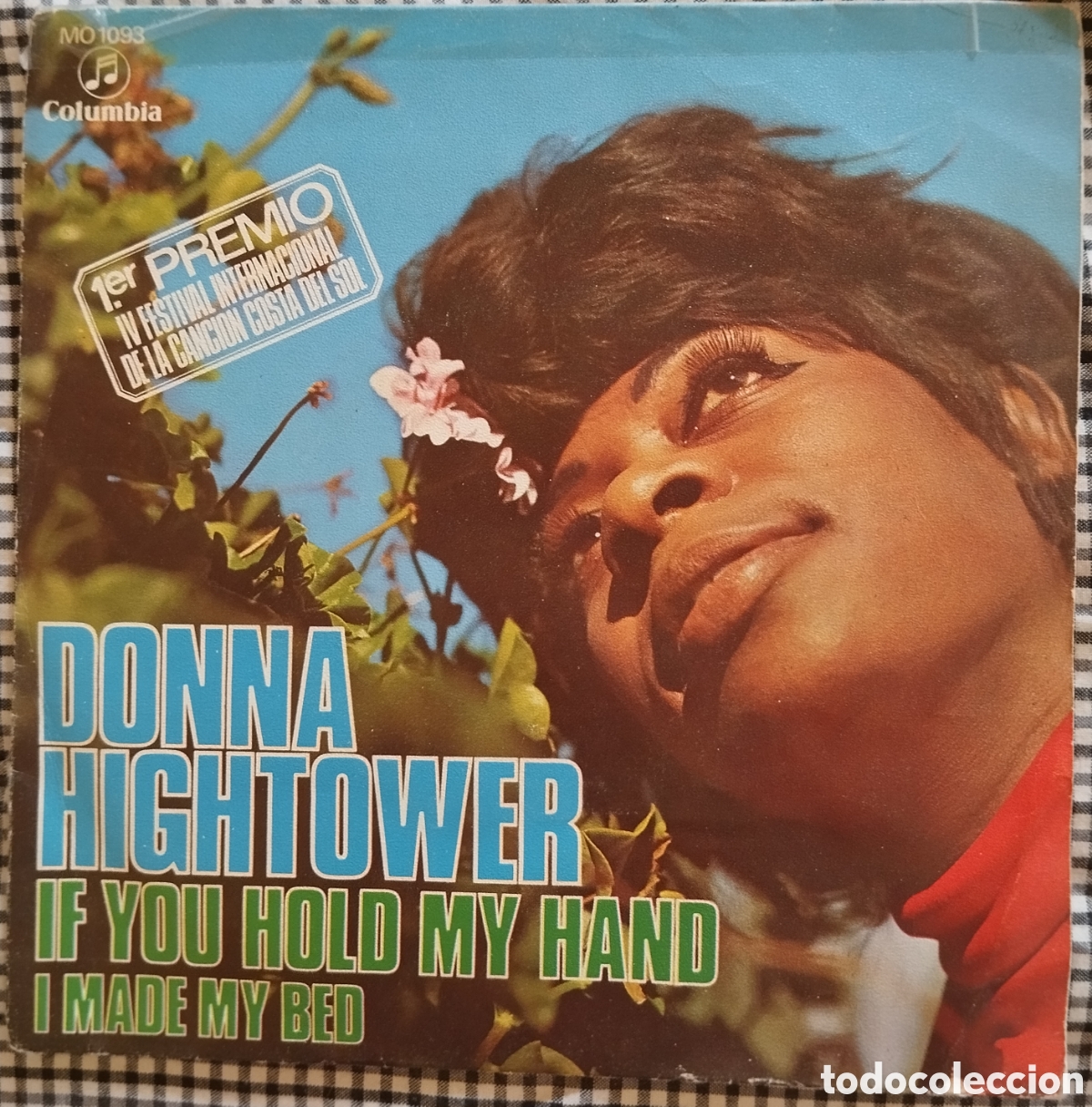 Discos de vinilo: Donna Hightower - If you hold My hand / I made My bed - single