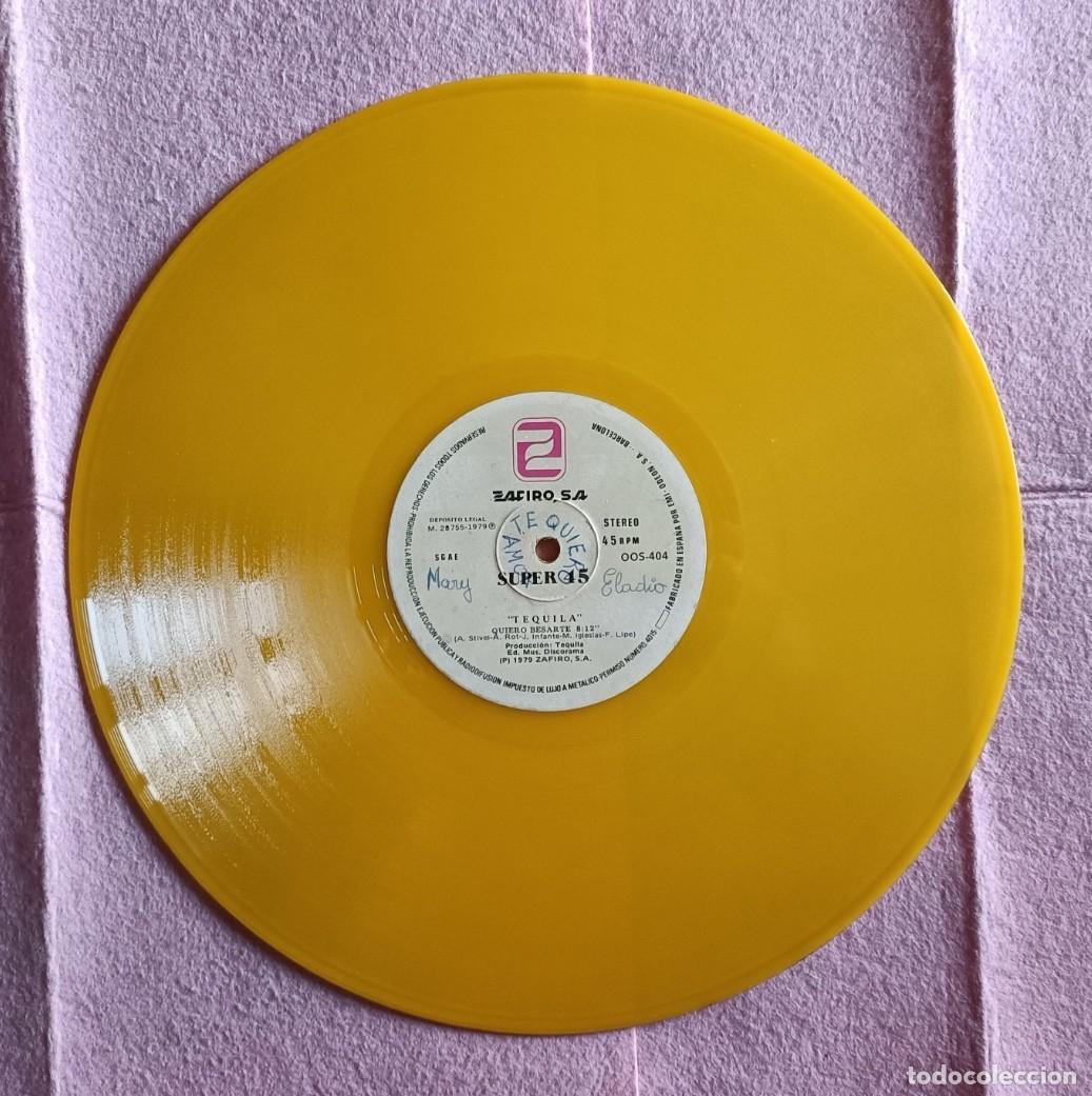 Discos de vinilo: 12&rdquo; TEQUILA &ndash; Me Vuelvo Loco / Quiero Besarte - Zafiro OOS - 404 - SPAIN - 1979 (GENERIC/EX)