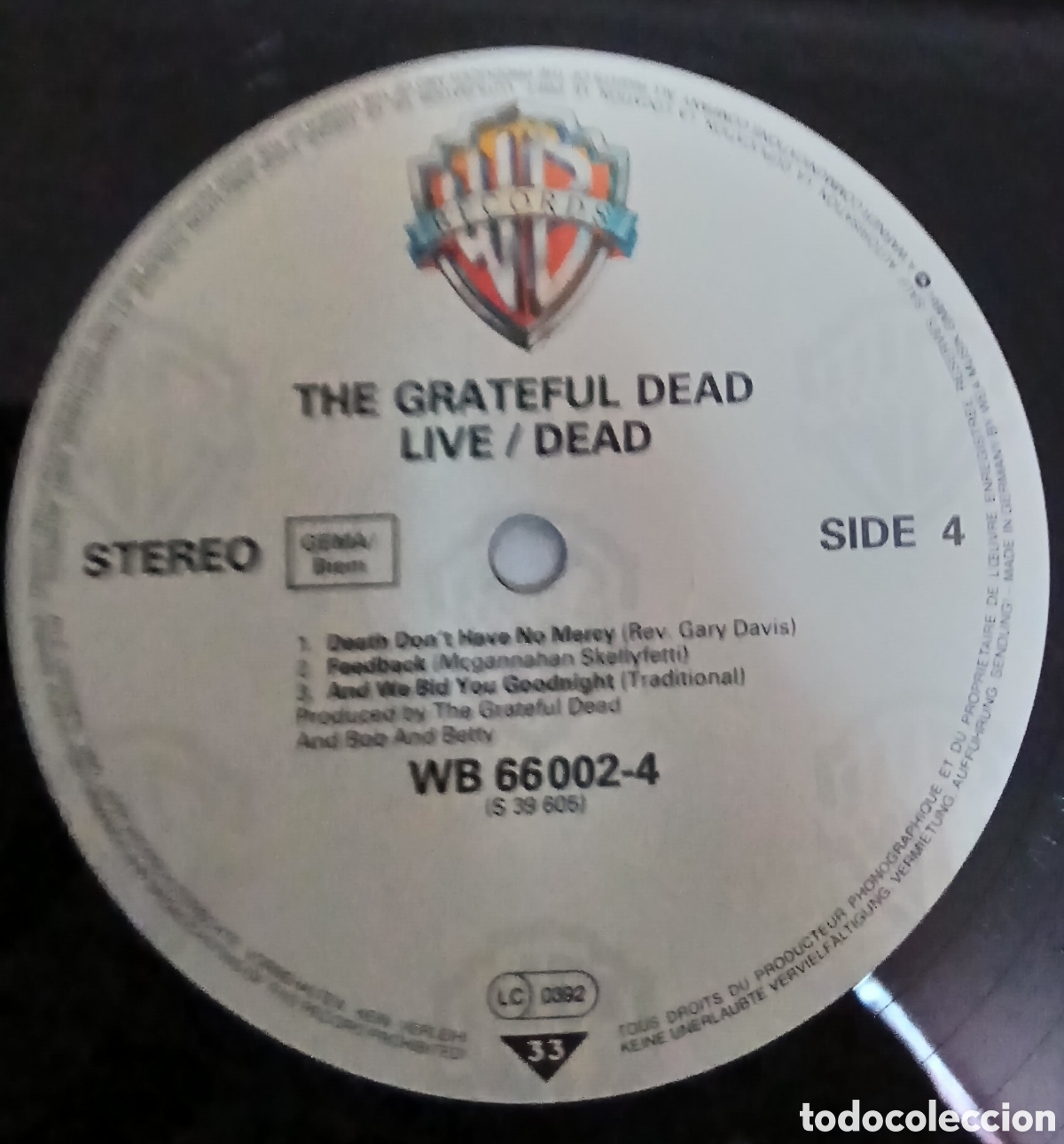 Discos de vinilo: Grateful Dead &lrm;&ndash; Live/Dea /// Alemania (vg++/ex). 2Lp - Foto 2