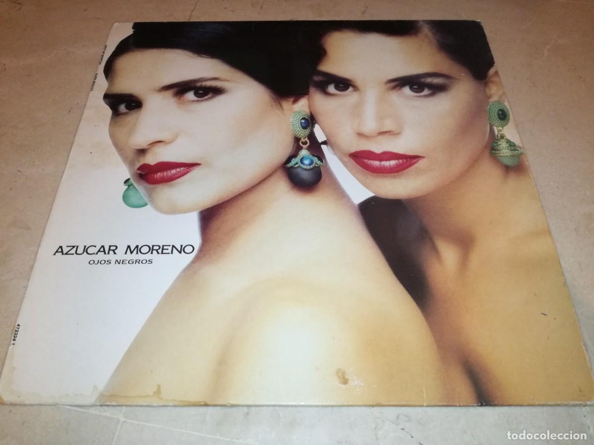 Discos de vinilo: AZUCAR MORENO-OJOS NEGROS-CONTIENE ENCARTE-ORIGINAL 1992