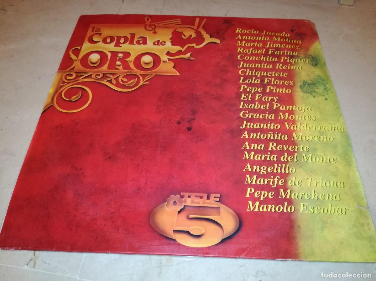 Discos de vinilo: LA COPA DE ORO-DOBLE LP-ROCIO JURADO, MARIA JIMENEZ, ANTONIO MOLINA, LOLA FLORES, ETC-RARO
