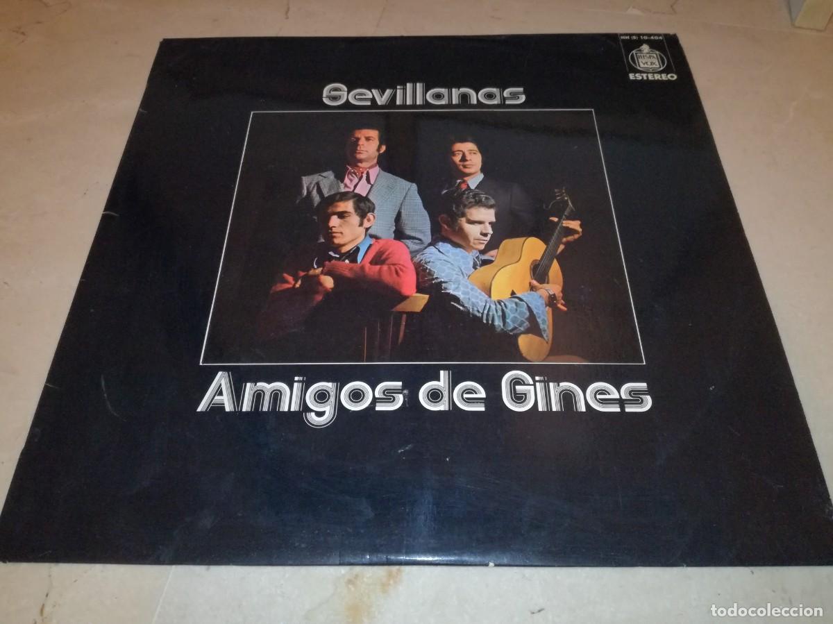 Discos de vinilo: AMIGOS DE GINES-SEVILLANAS-ORIGINAL 1972