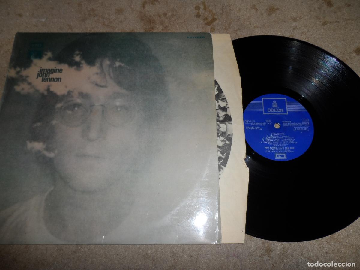 Discos de vinilo: JOHN LENNON - IMAGINE (SPAIN 1971)