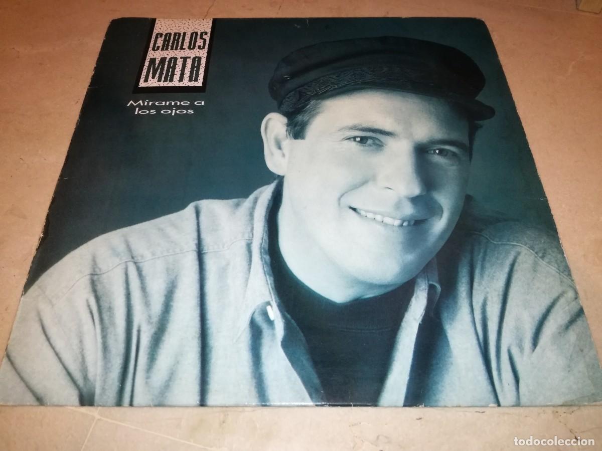 Discos de vinilo: CARLOS MATA-MIRAME A LOS OJOS- CON Joaqu&iacute;n sabina