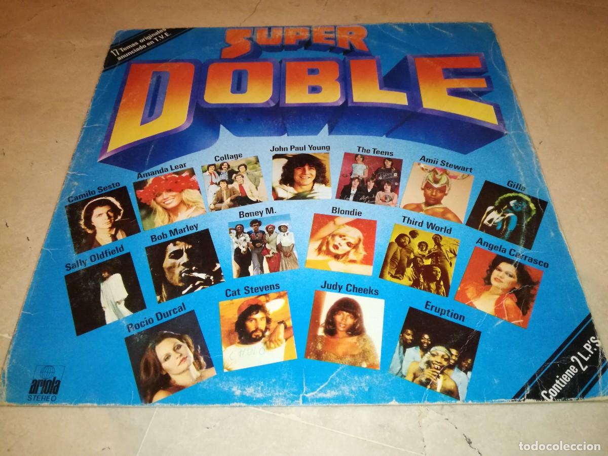 Discos de vinilo: SUPER DOBLE-DOBLE LP-ORIGINAL 1979-BLONDIE, CAMILO SESTO, CAT STEVENS, BONEY M. ETC