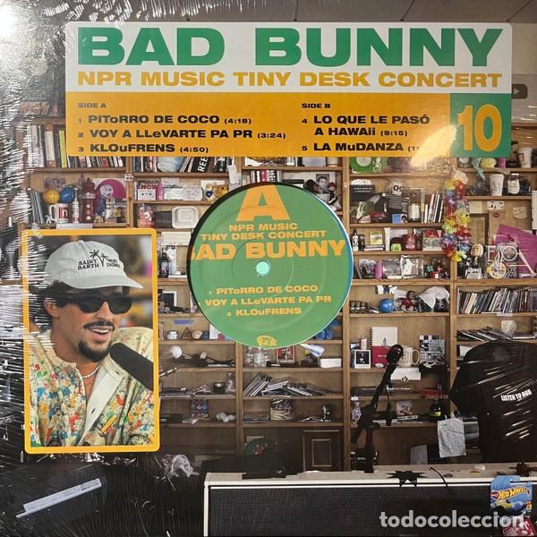 Discos de vinilo: Bad Bunny &ndash; NPR Music Tiny Desk Concert lp