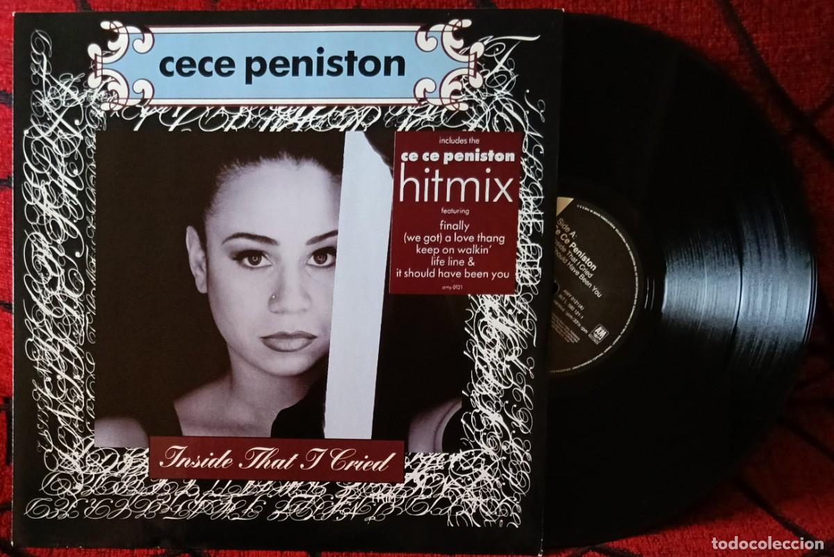 Discos de vinilo: CECE PENISTON ** Inside That I Cried ** MAXI SINGLE VINILO 1992 UK