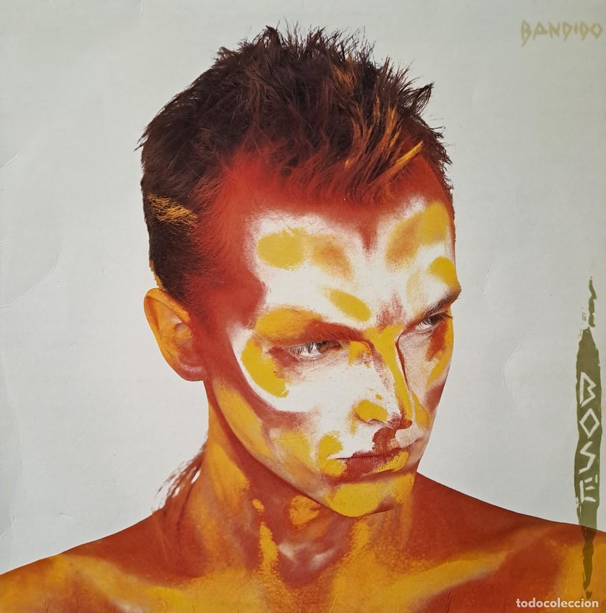 Discos de vinilo: LPs MIGUEL BOSE, BANDIDO. SEVILLA, ABRIR Y CERRAR, Y FUE..... LP-SESP-522