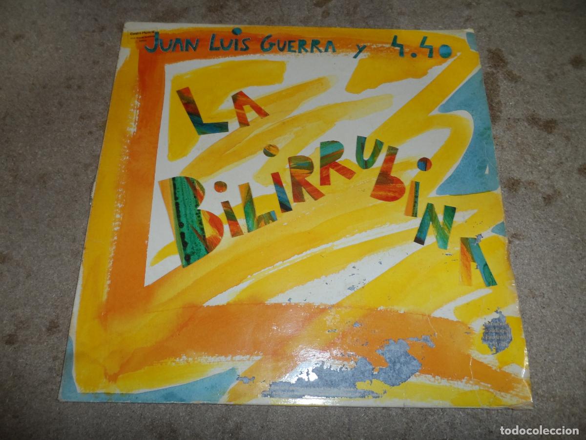 Discos de vinilo: JUAN LUIS GUERRA Y 4, 40 - LA BILIRRUBINA (SPAIN 1991)