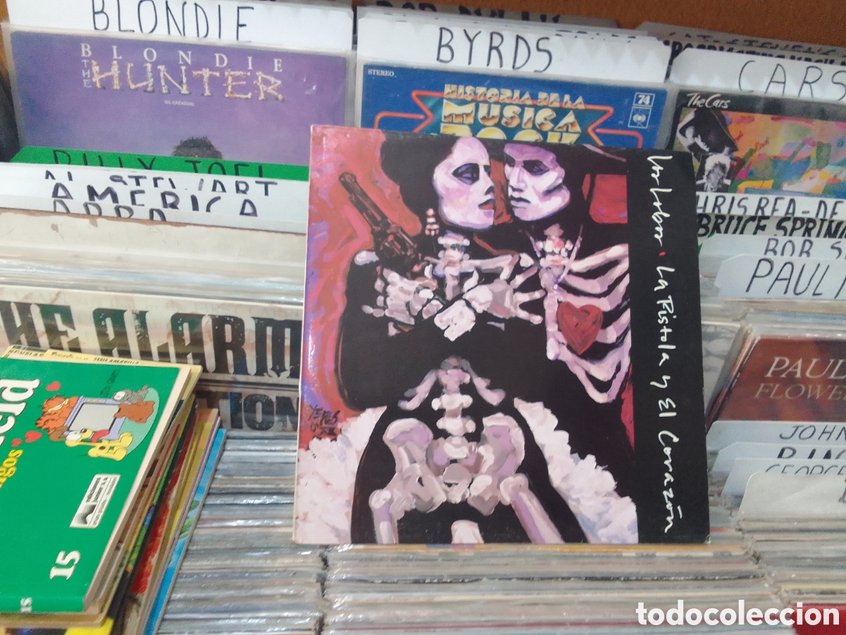 Discos de vinilo: Los lobos,la pistola y el coraz&oacute;n