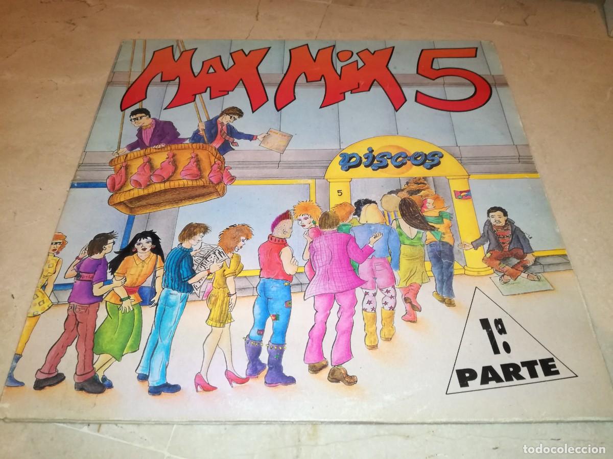 Discos de vinilo: MAX MIX 5-1&ordf; PARTE-DOBLE LP-ORIGINAL 1987