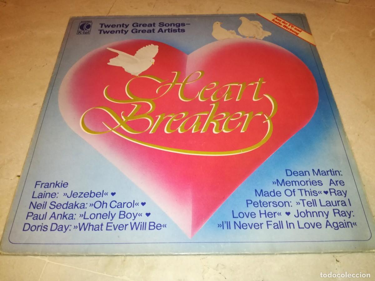 Discos de vinilo: HEART BREAKER-DEAN MARTIN, PAUL ANKA, PLATTERS, JOHNNY MATHIS, ETC