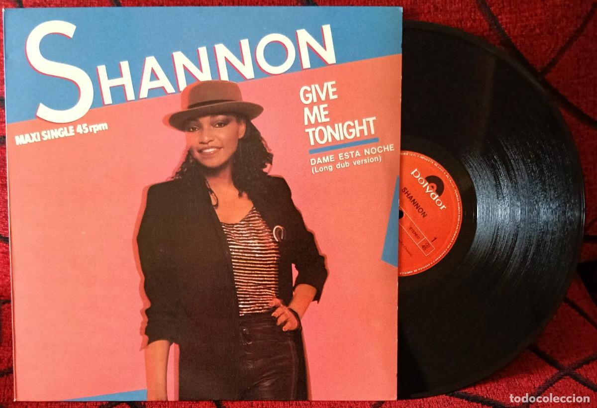 Discos de vinilo: SHANNON ** Give Me Tonight (Long Dub Version) ** MAXI SINGLE VINILO 1984