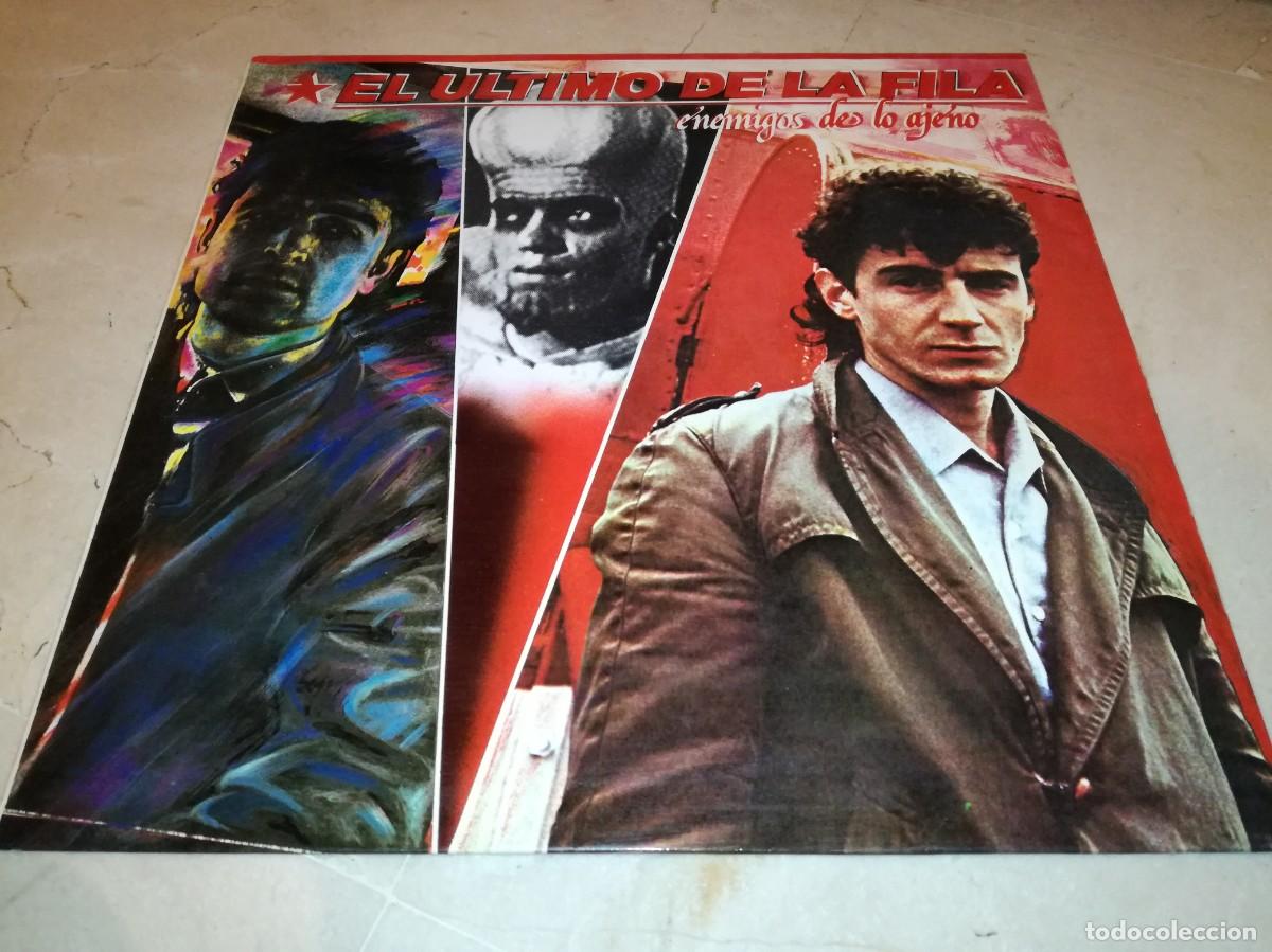 Discos de vinilo: EL ULTIMO DE LA FILA-ENEMIGOS DE LO AJENO-CONTIENE ENCARTE-ORIGINAL 1986
