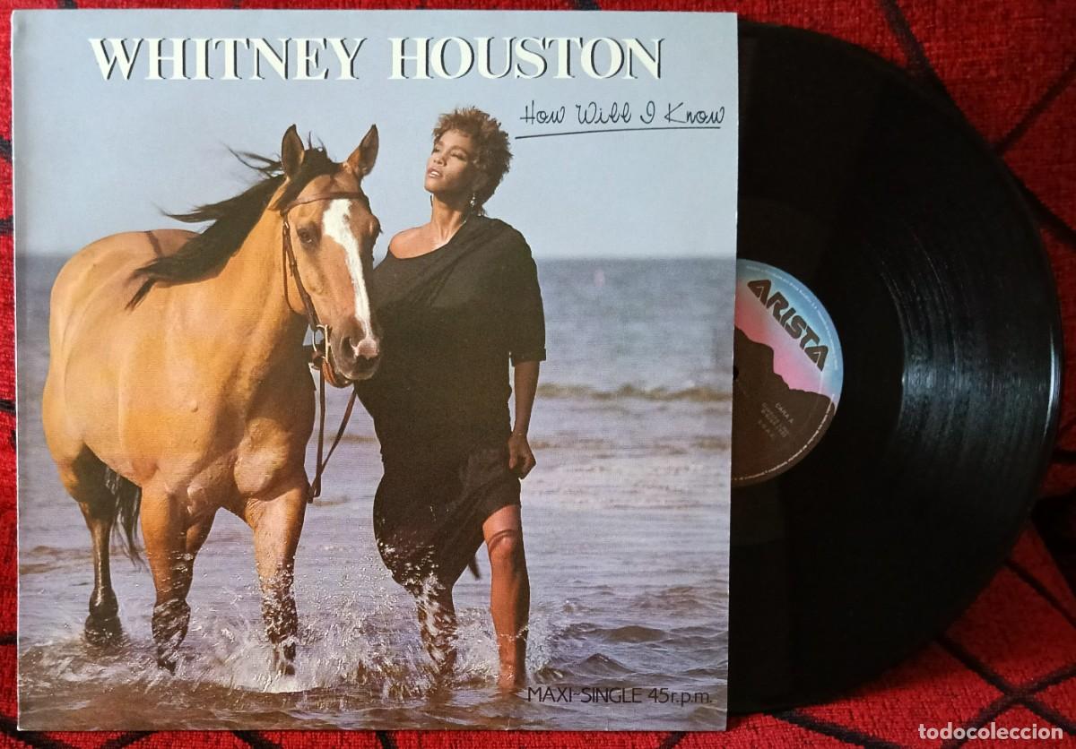 Discos de vinilo: WHITNEY HOUSTON ** How Will I Know ** MAXI SINGLE VINILO 1985 - Foto 1