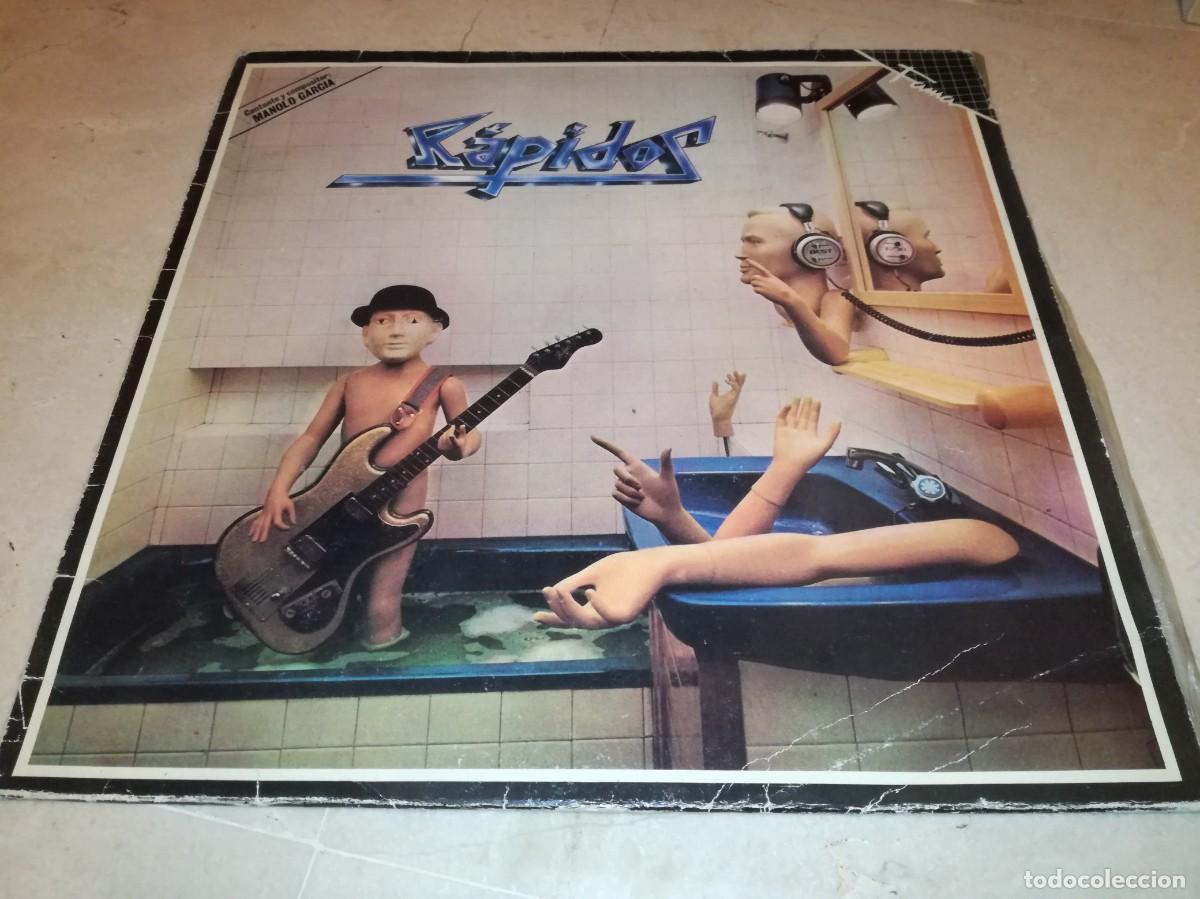 Discos de vinilo: LOS R&Aacute;PIDOS-MANOLO GARCIA-CONTIENE ENCARTE-ORIGINAL 1986
