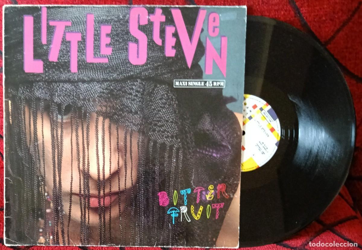 Discos de vinilo: LITTLE STEVEN ** Bitter Fruit ** MAXI SINGLE VINILO 1987 - Foto 1