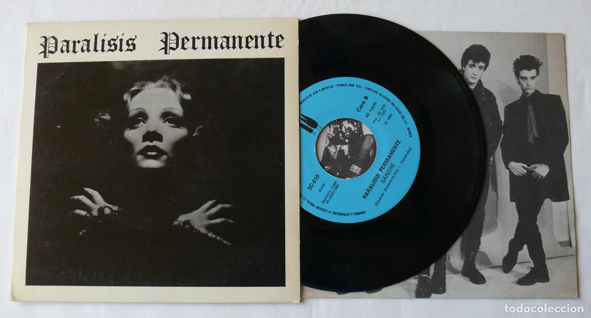 Discos de vinilo: Paralisis Permanente - Nacidos para dominar - Single