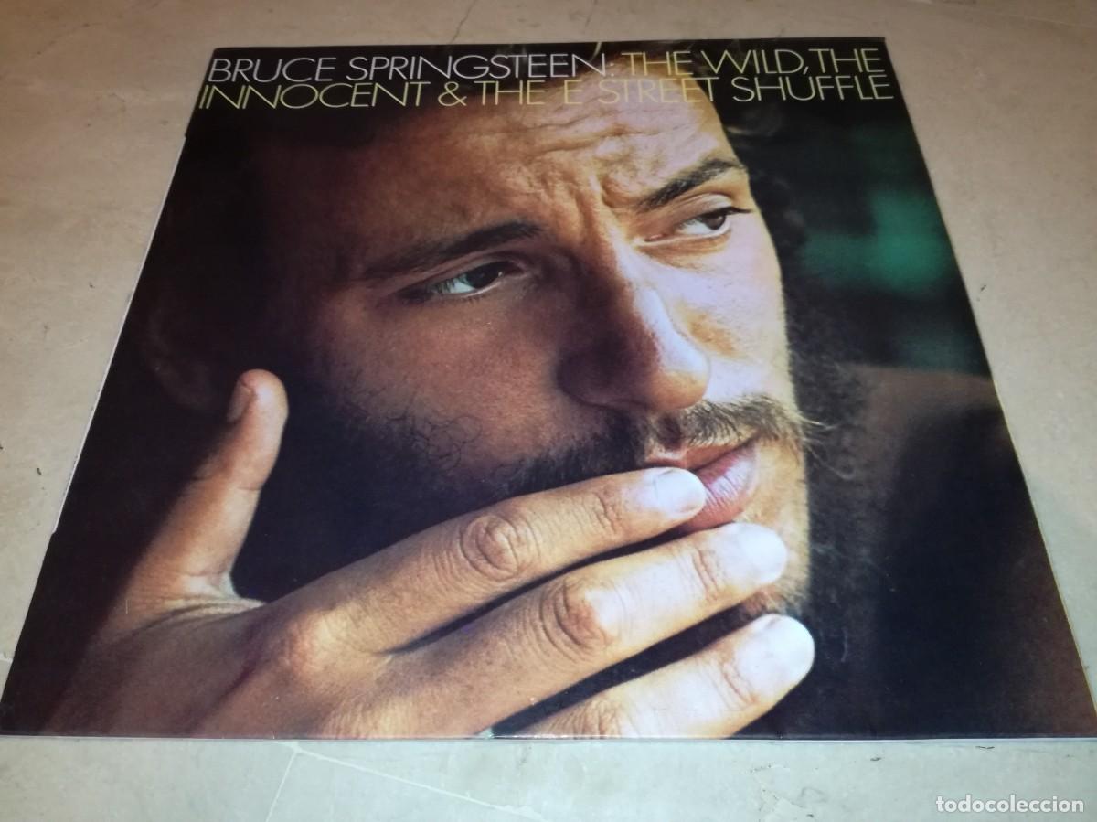Discos de vinilo: BRUCE SPRINGSTEEN-THE WILD, THE INNOCENT & THE E STREET SHUFFLE-EDICI&Oacute;N ESPA&Ntilde;OLA-EN BUEN ESTADO