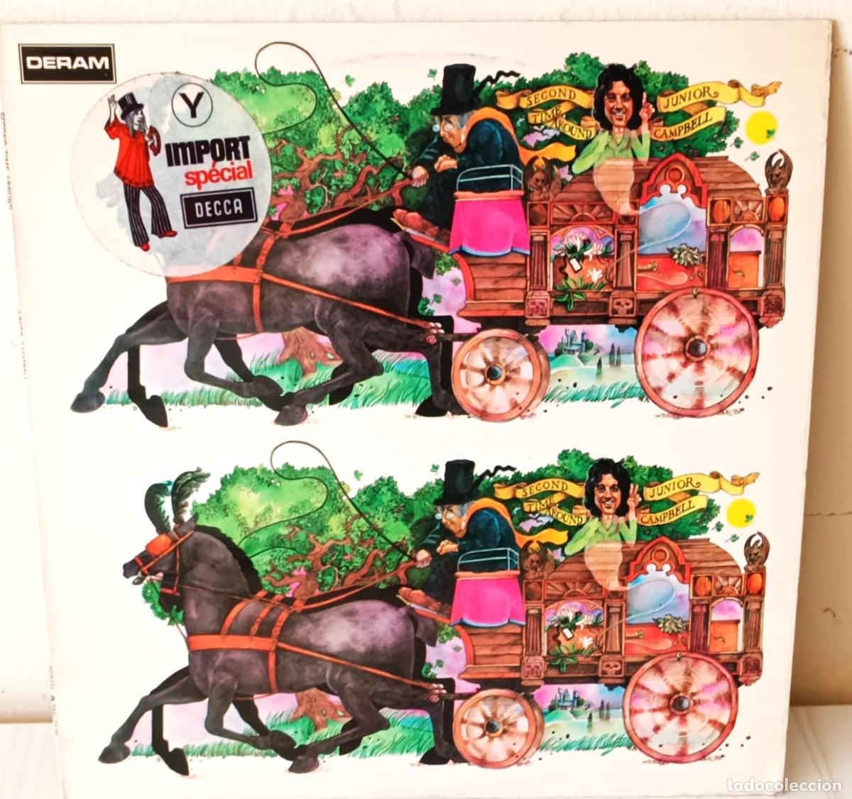 Discos de vinilo: JUNIOR CAMPBELL - SECOND TIME AROUND DERAM EDIC. INGLESA - 1974