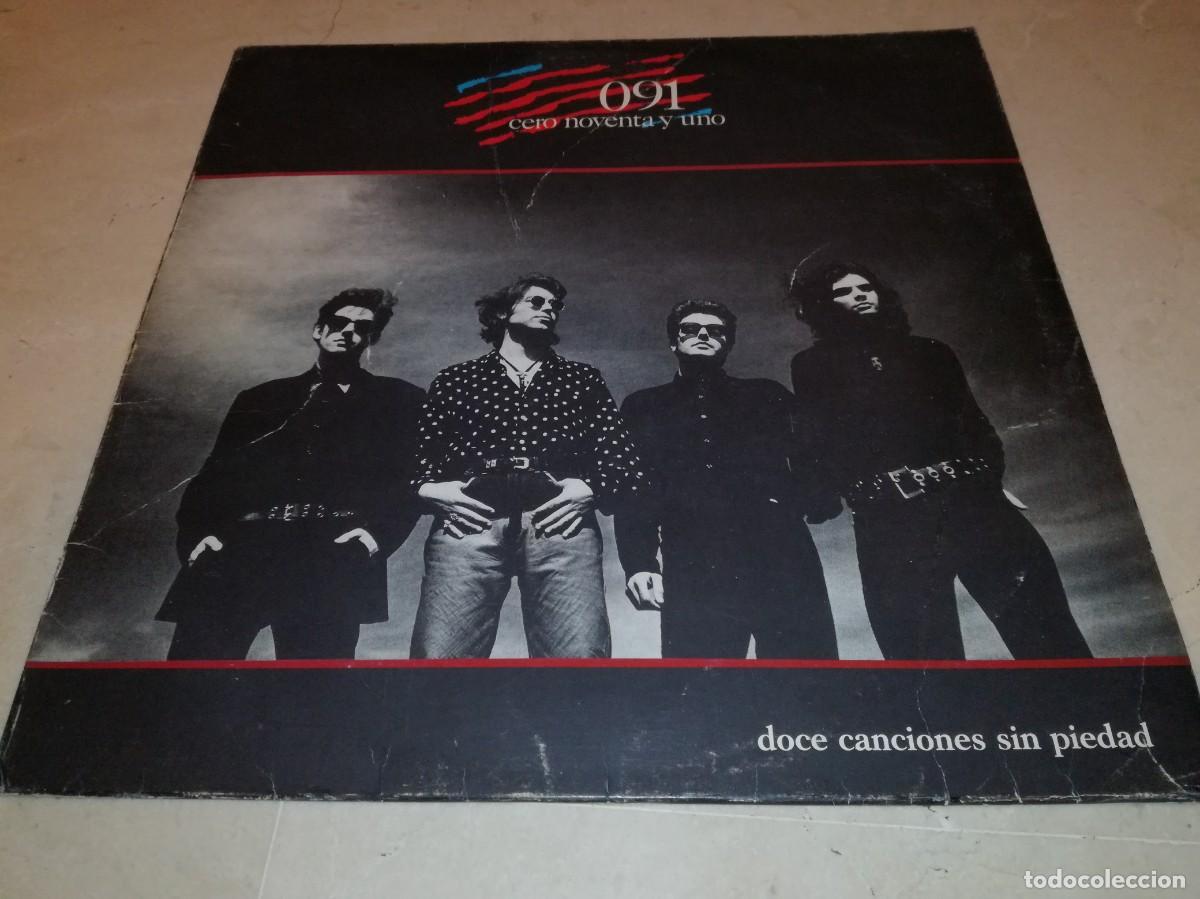 Discos de vinilo: 091-DOCE CANCIONES SIN PIEDAD-CONTIENE ENCARTE-ORIGINAL 1989