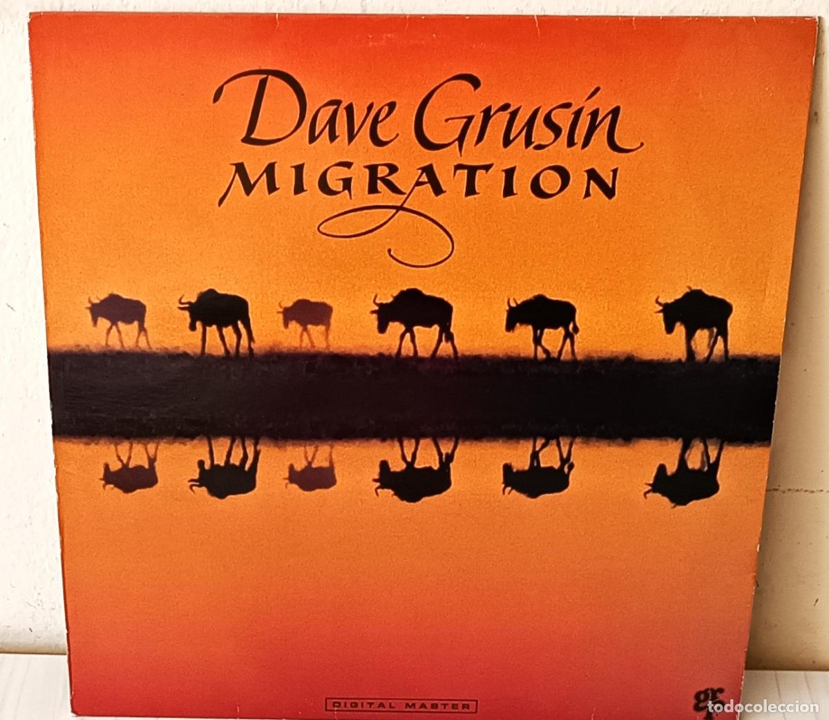 Discos de vinilo: DAVE GRUSIN - MIGRATION GRP EDIC. SUIZA - 1989