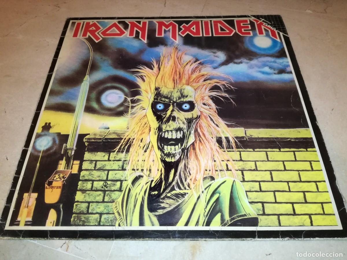 Discos de vinilo: IRON MAIDEN-SU PRIMER LP-EDICI&Oacute;N ESPA&Ntilde;OLA