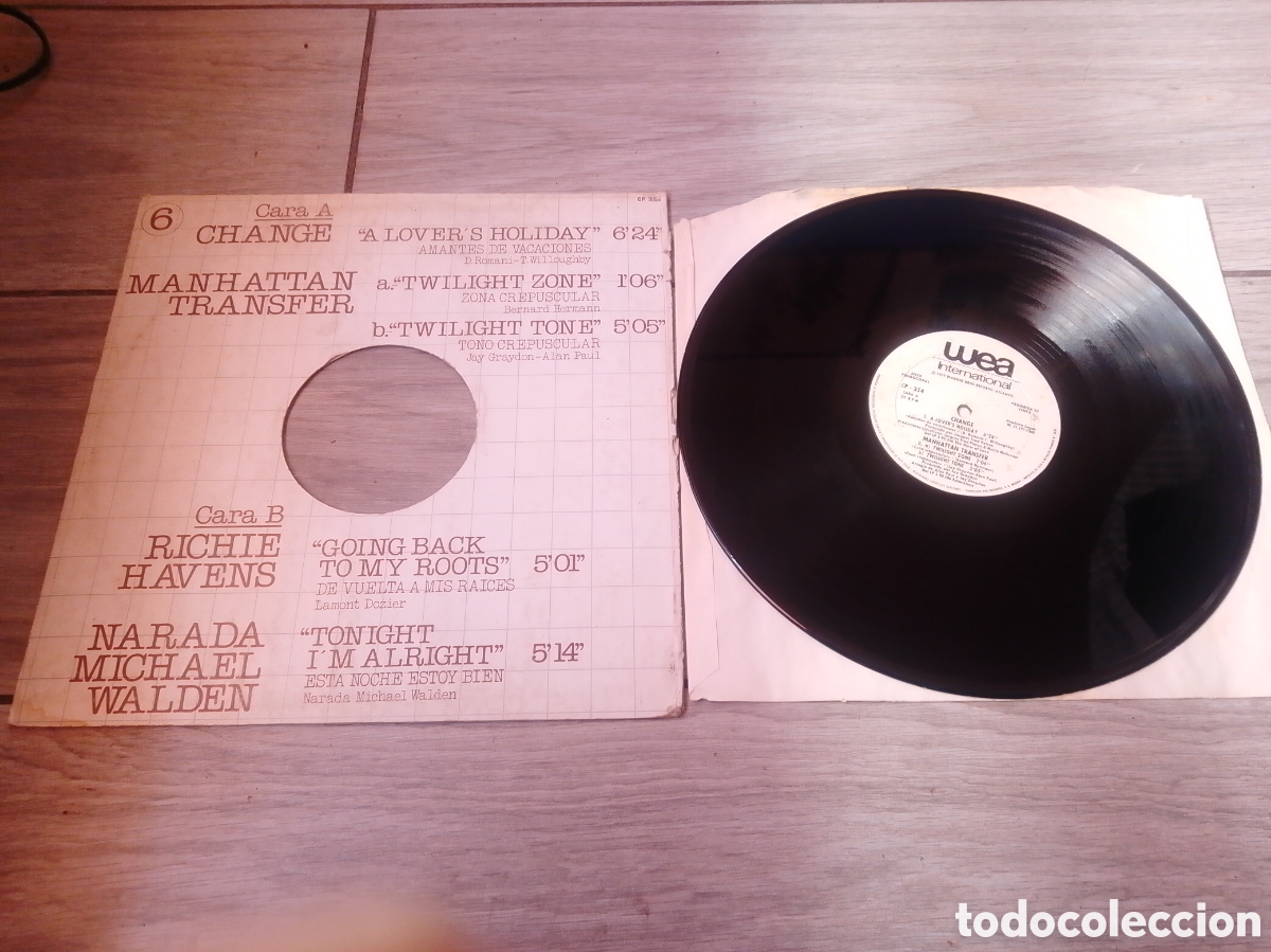 Discos de vinilo: HISPAVOX DISCO 6 - VARIOS ARTISTAS - DISCO PROMO - SPAIN - WEA - LV -