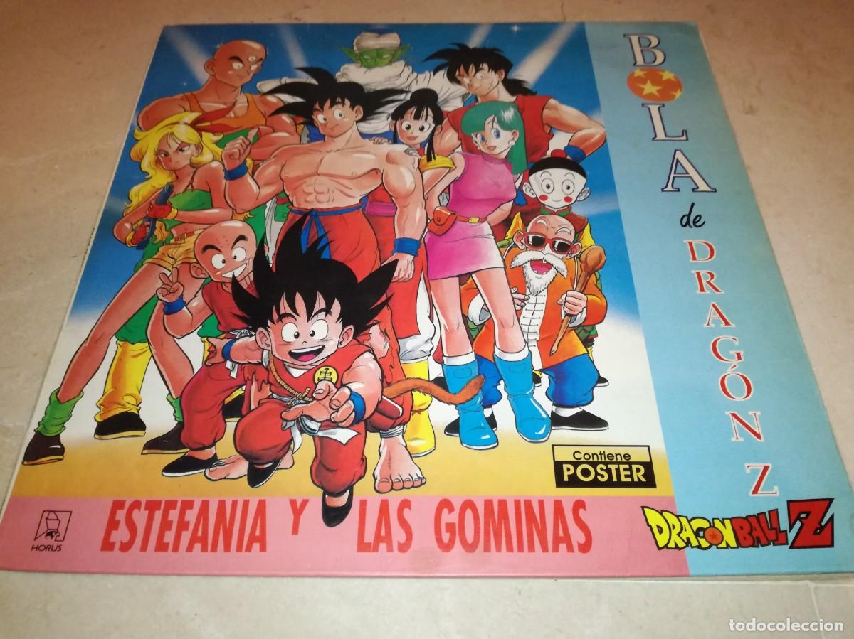 Discos de vinilo: BOLA DE DRAGON Z-DRAGON BALL Z-ESTEFANIA Y LAS GOMINAS-ORIGINAL 1992-LEER DESCRIPCI&Oacute;N