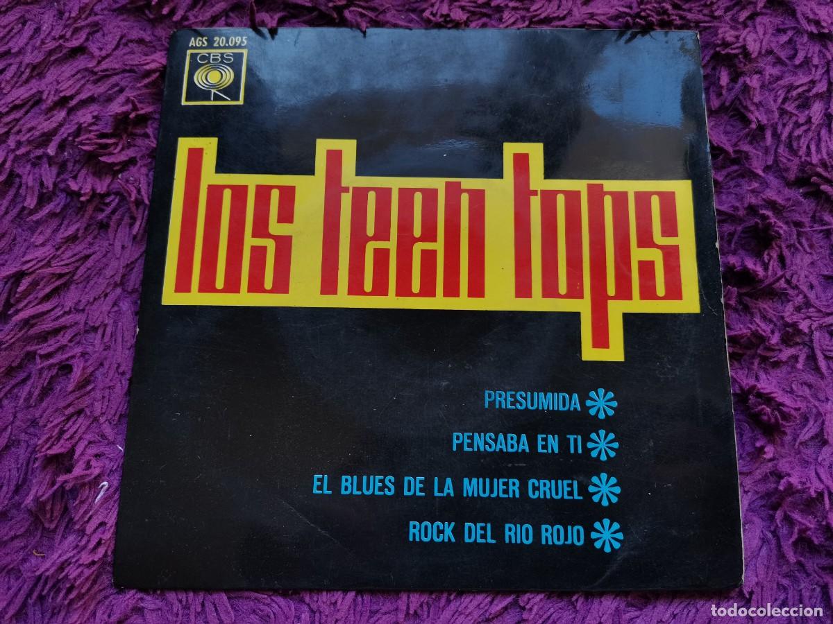 Discos de vinilo: Los Teen Tops &ndash; Presumida Vinilo 7&rdquo; EP 1963 Spain AGS 20.095