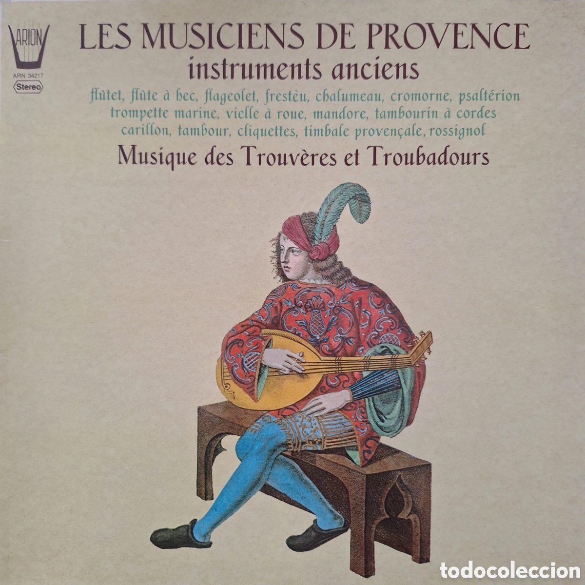 Discos de vinilo: Les Musiciens de Provence. Instruments anciens.