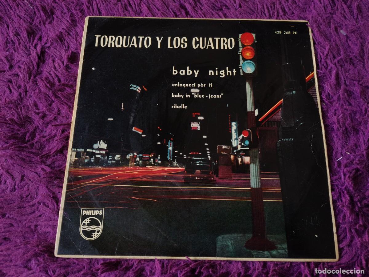 Discos de vinilo: Torquato Y Los Cuatro &ndash; Baby Night Vinilo 7&rdquo; EP 1961 Spain 428 268 PE