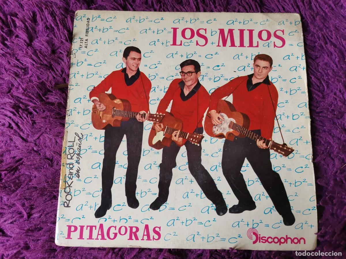 Discos de vinilo: Los Milos &ndash; Pitagoras Vinilo 7&rdquo; EP 1961 Spain 17.121