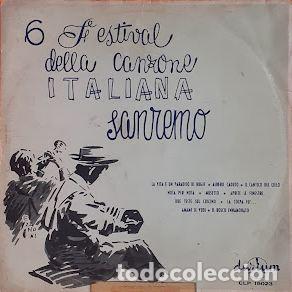 Dischi in vinile: 6 Festival della Canzone Italiana. San Remo - Varios