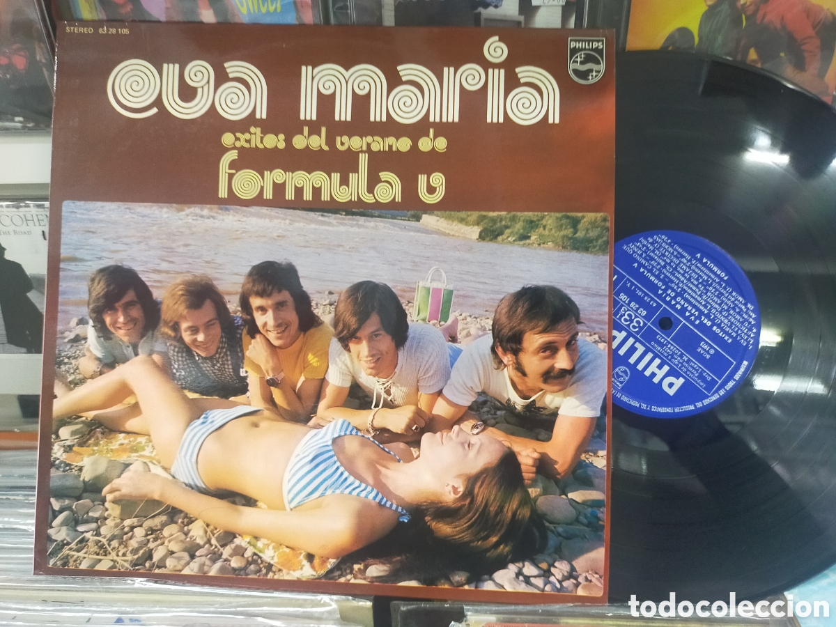 Discos de vinilo: Formula v lp Eva maria &eacute;xitos del verano 1973