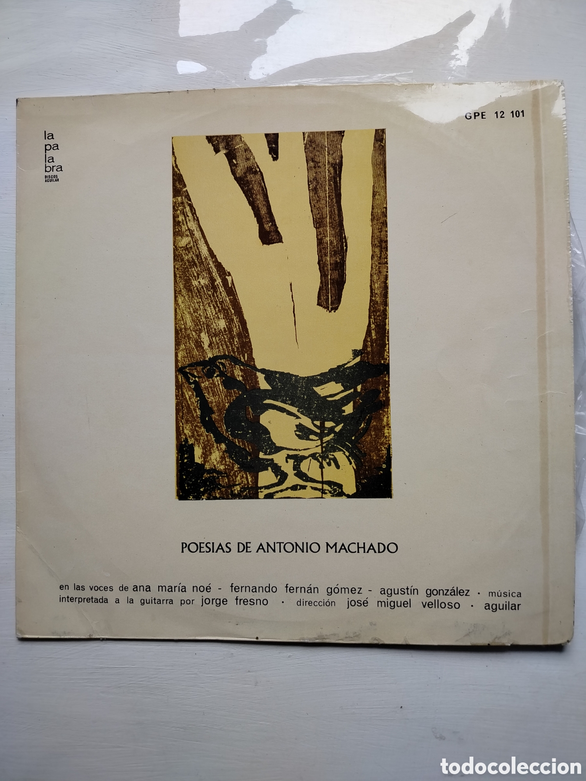 Discos de vinilo: Antonio Machado Poesias