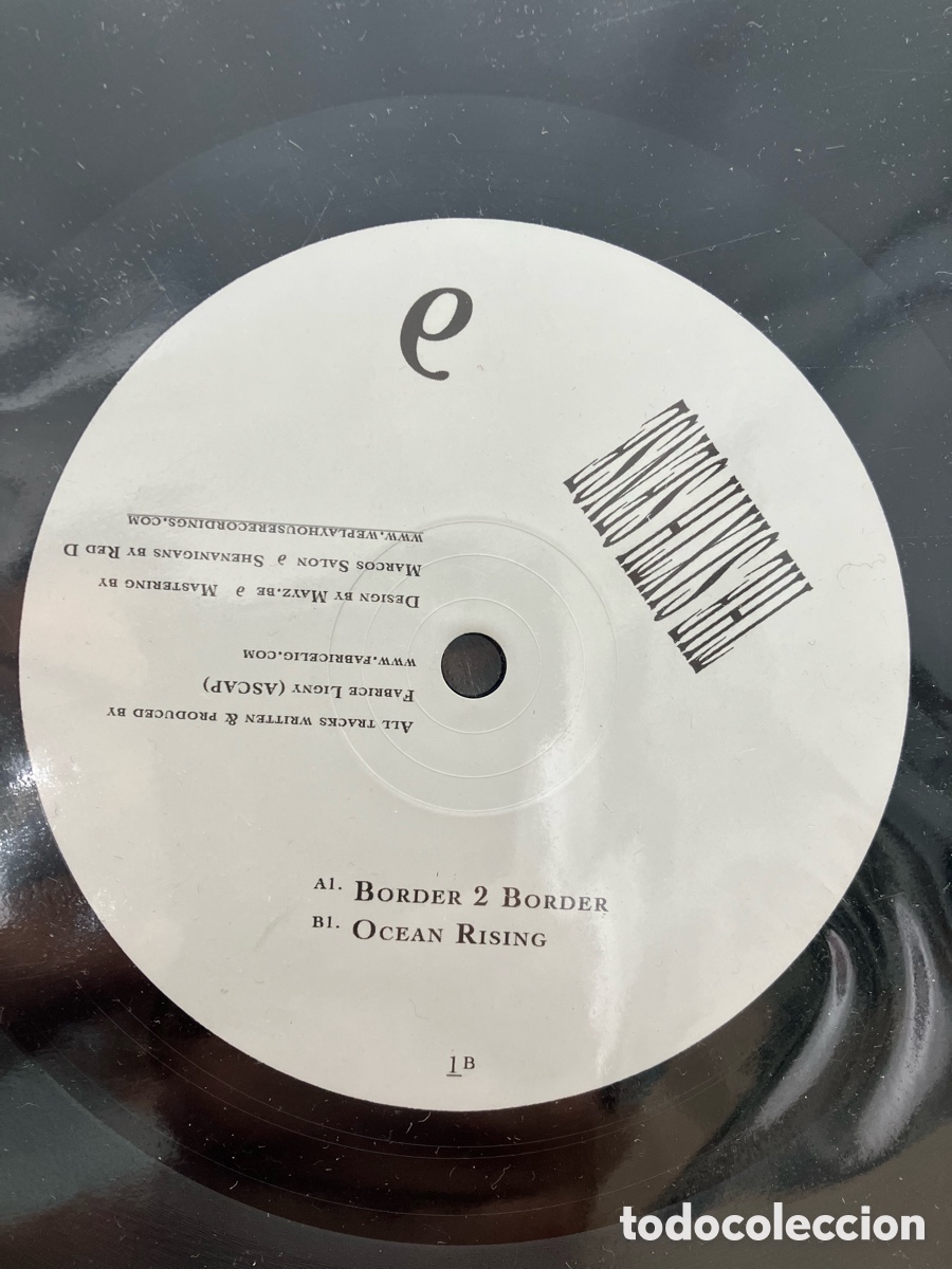Discos de vinilo: Fabrice Lig - Border 2 Border - Foto 2