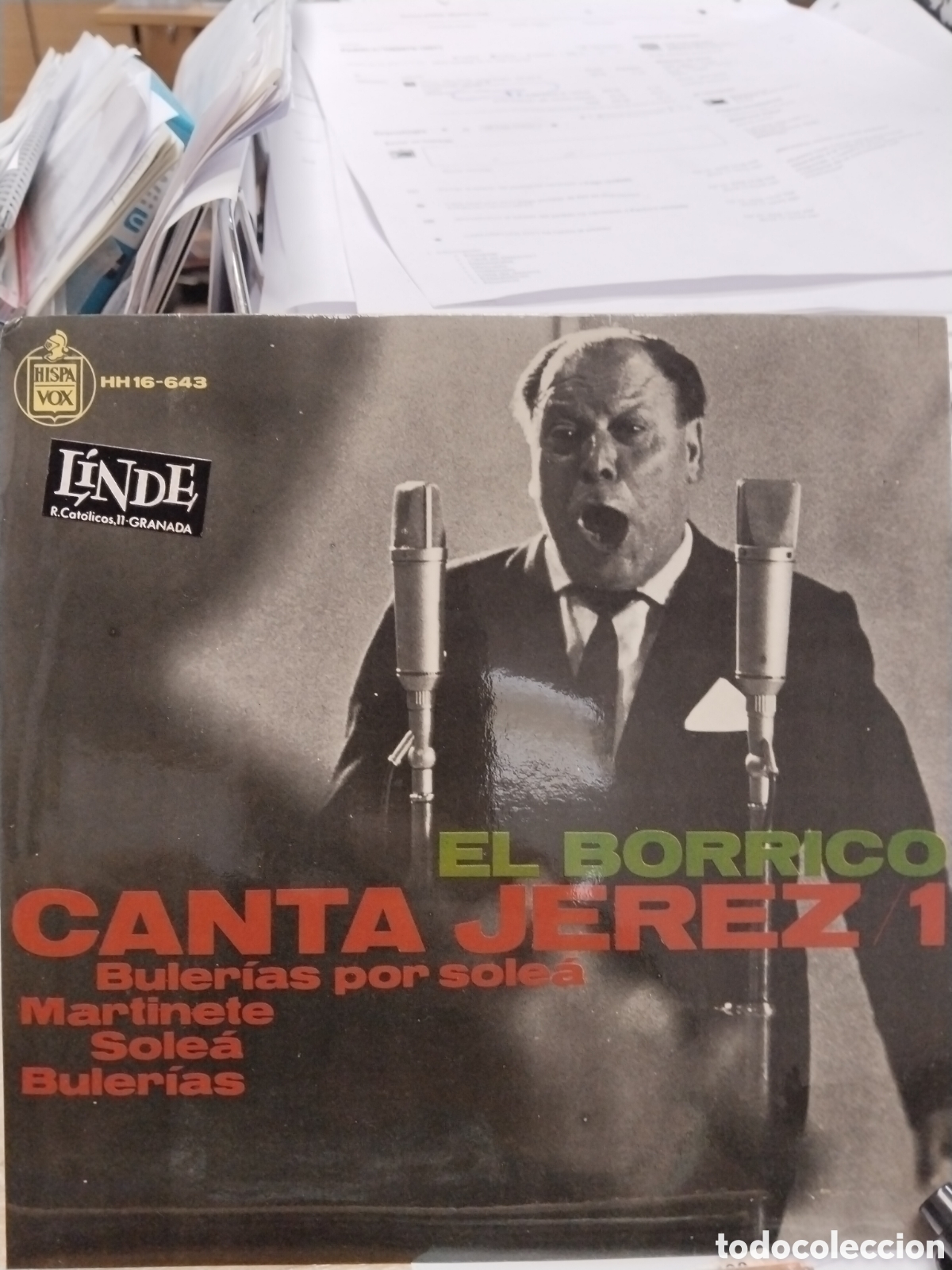Discos de vinilo: El borrico canta Jerez uno