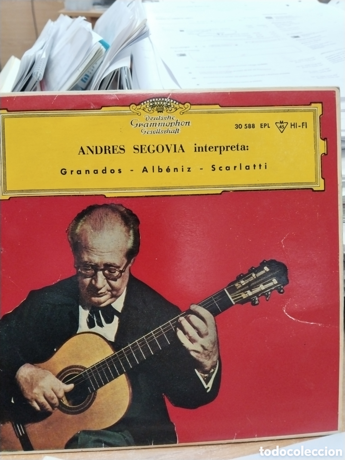 Discos de vinilo: Andr&eacute;s Segovia Granados Alb&eacute;niz escarlatti